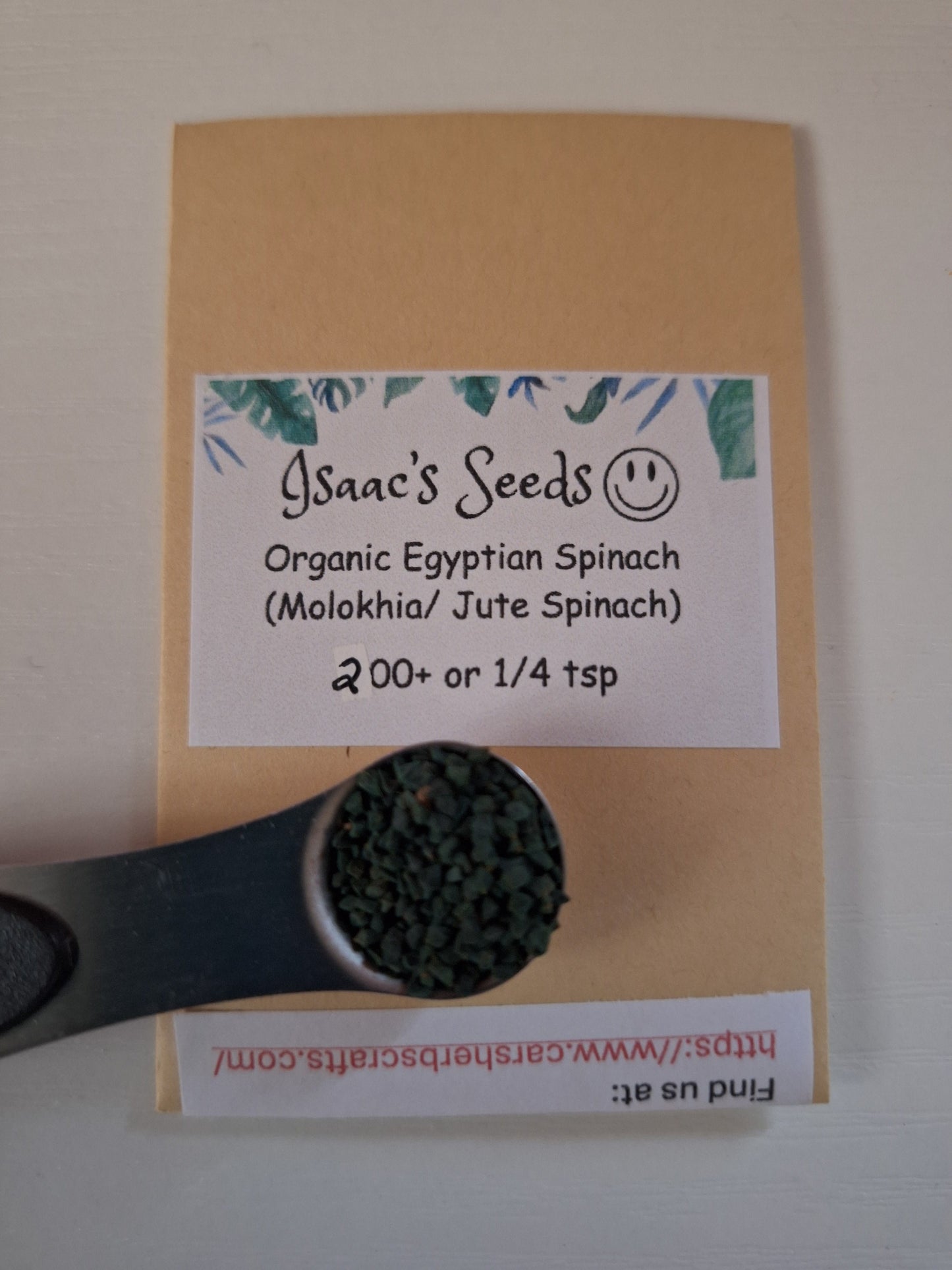 Organic Egyptian Spinach/ Molokhia/ Jute Spinach/ Saluyot